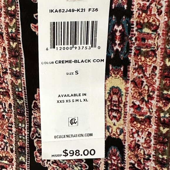 BCBGeneration Open Back Bell Sleeve Dress, S - Picture 4 of 13